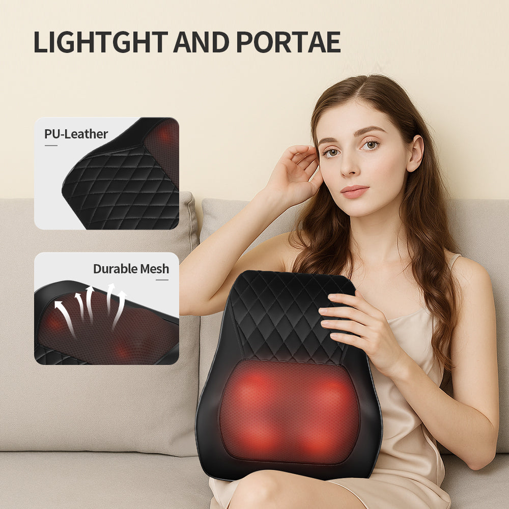 Heated Neck & Shoulder Pillow Massager