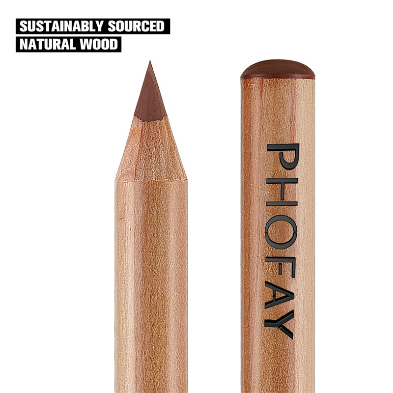 PHOFAY Nude Lipliner Kit – 12 Shades