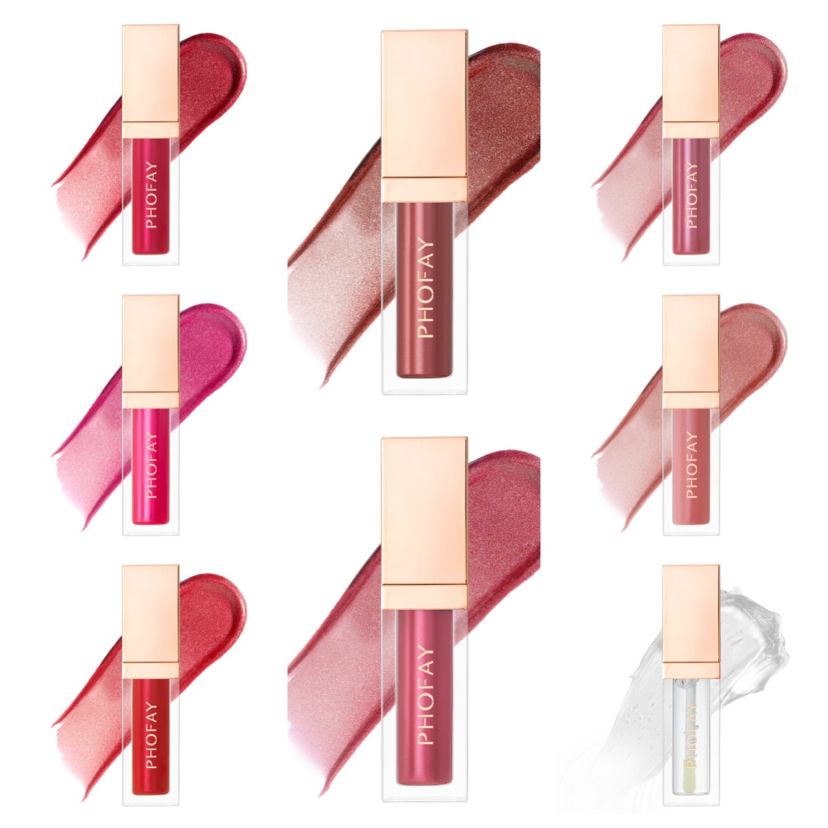 PHOFAY Ultra-Glossy High-Shine Lip Gloss