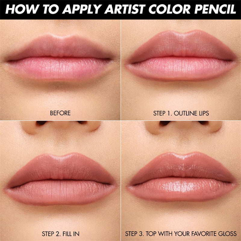 PHOFAY Nude Lipliner Kit – 12 Shades