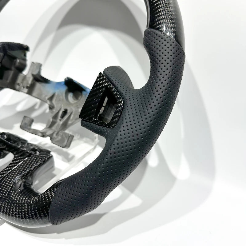 High-quality Glossy Carbon Fiber Steering Wheel for Renault Megane 3 3RS