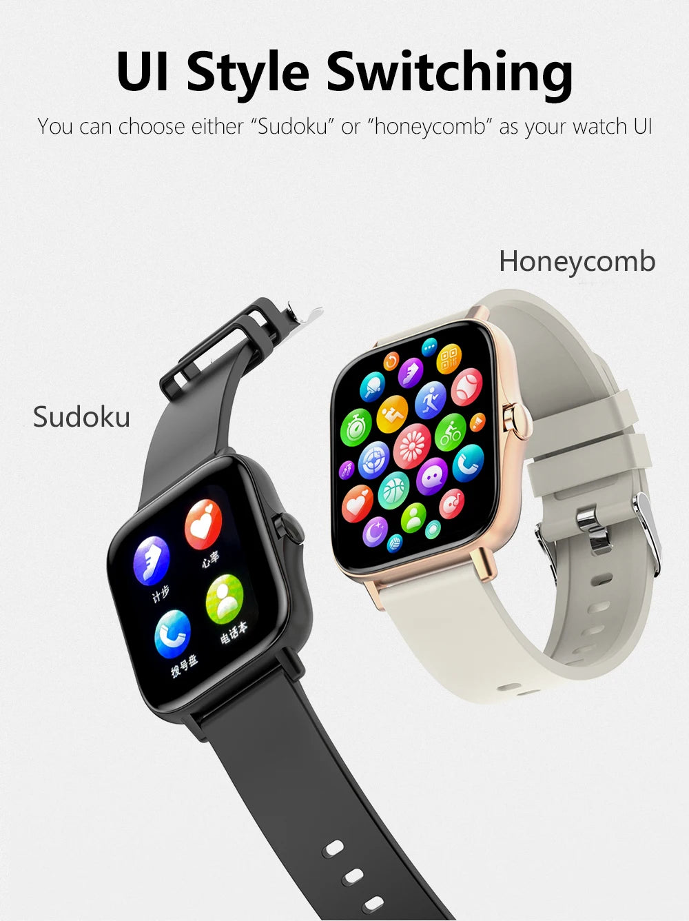 2026 New Multifunctional Smart Watch Men Women Bluetooth Connected Phone Music Fitness Sports Bracelet Sleep Monitor watch ht30
