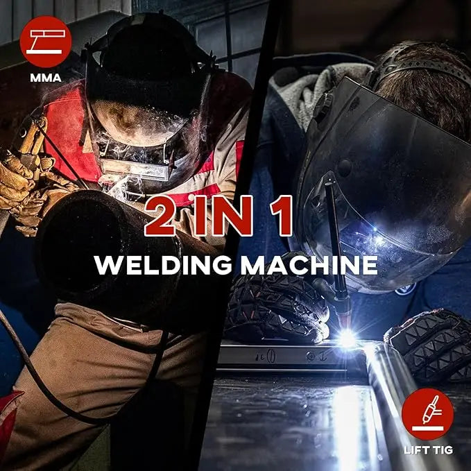 Decapower LITEARC 160A Portable Stick MMA Welder IGBT Inverter Auto Darkening Helmet Overseas Stock & Fast Ship
