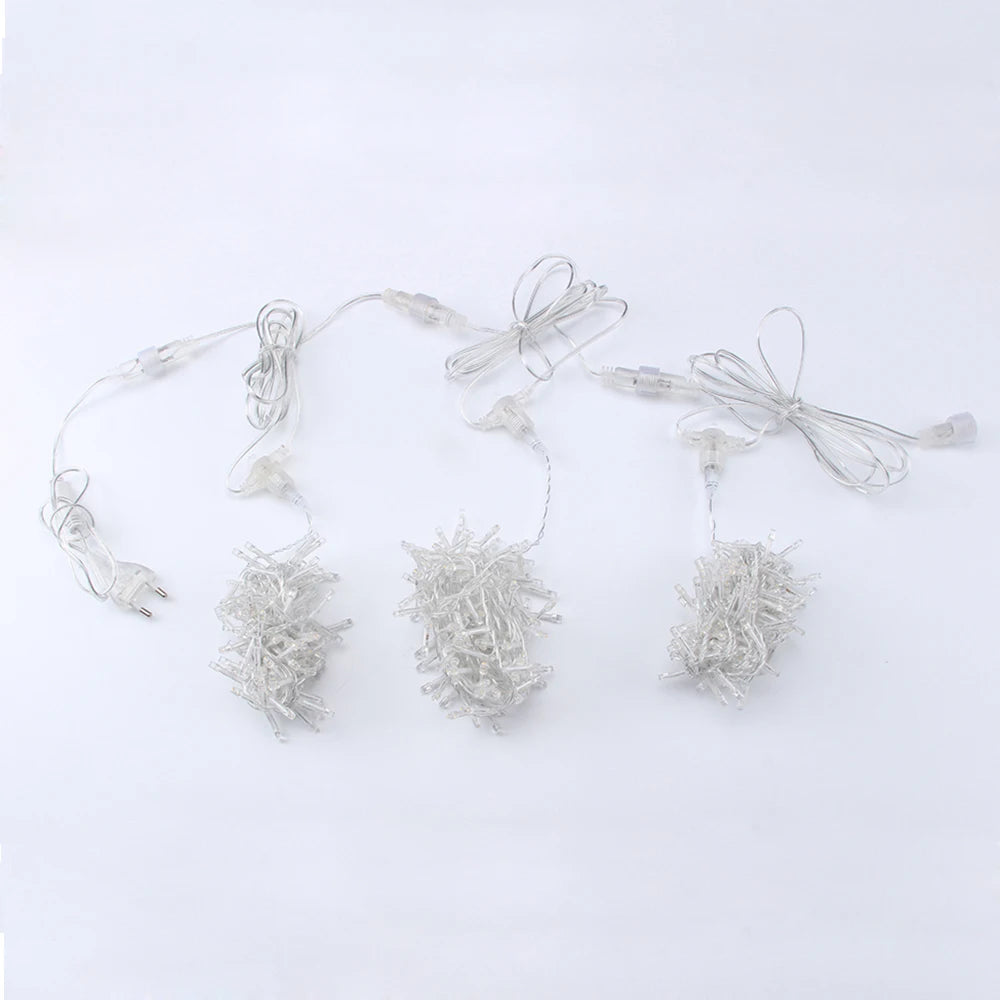 LED String Lights Christmas Garland Led Firecracker Racimos Fairy Lights For Patio Party Wedding Party Garden Tree Decoration