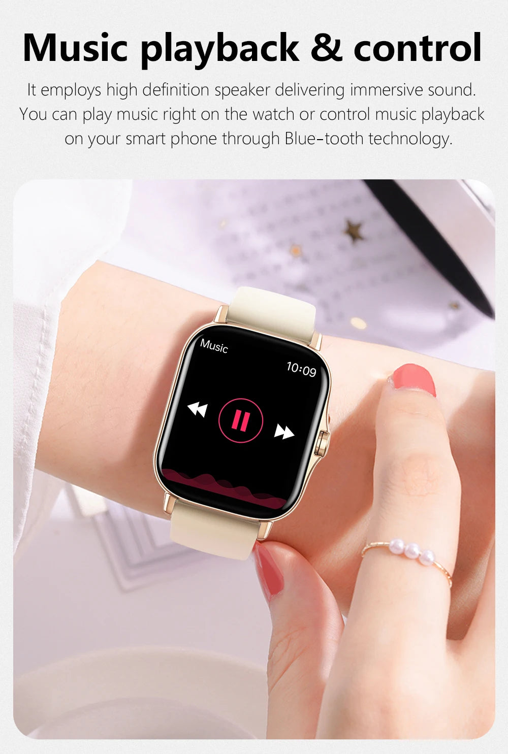 2026 New Multifunctional Smart Watch Men Women Bluetooth Connected Phone Music Fitness Sports Bracelet Sleep Monitor watch ht30