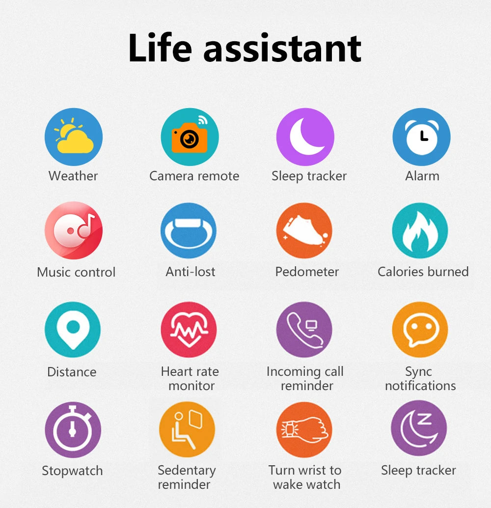 2026 New Multifunctional Smart Watch Men Women Bluetooth Connected Phone Music Fitness Sports Bracelet Sleep Monitor watch ht30