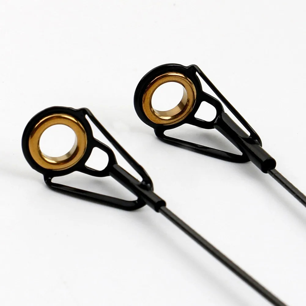 Rod Tip Top Fishing Rods Guide Ring Repair Building Pole Eye Line Rings Tool 3.0/3.2/3.4/3.6/3.8/4.0/4.5cm Diameter Rock Pesca