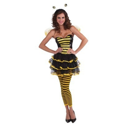 European and American Cross-Border Halloween Halloween Bee Ladybug Adult and Kidsren Cosplay Costumes Holiday Costumes