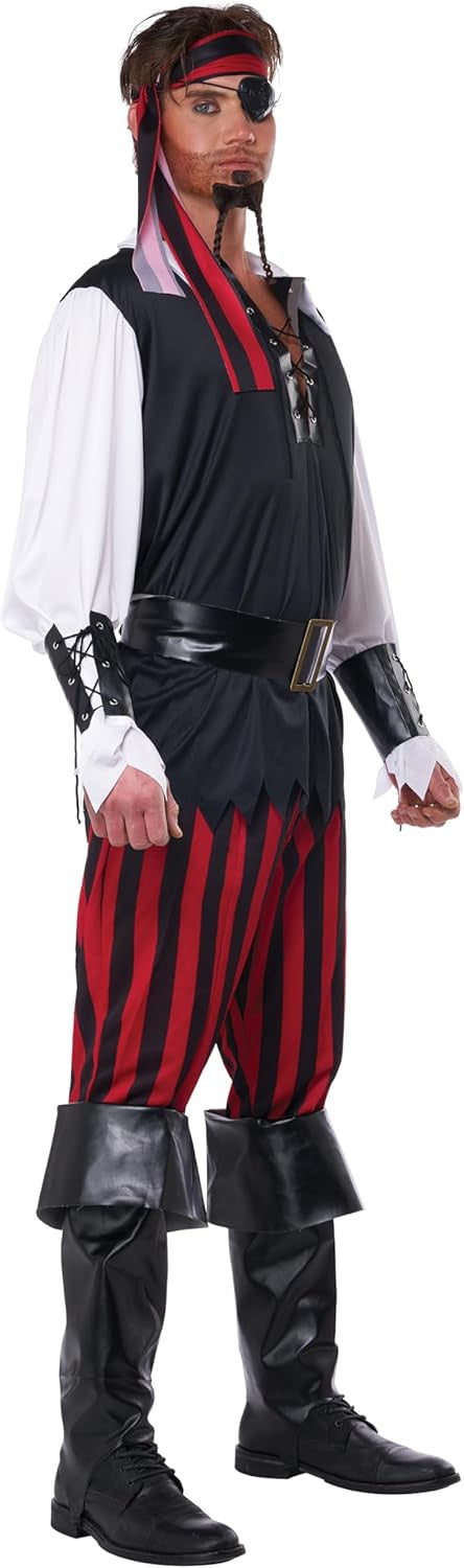Halloween Pirate Dress up Costumes Stage Performance Costumes Holiday Party Performance Pirate Costumes