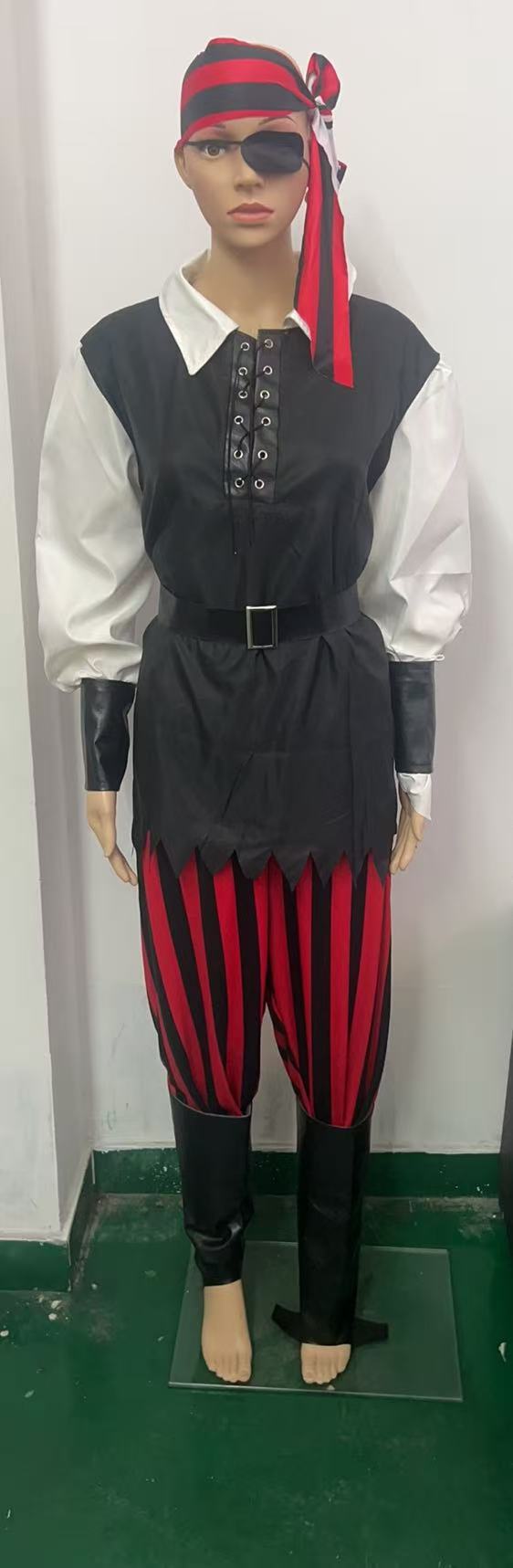 Halloween Pirate Dress up Costumes Stage Performance Costumes Holiday Party Performance Pirate Costumes