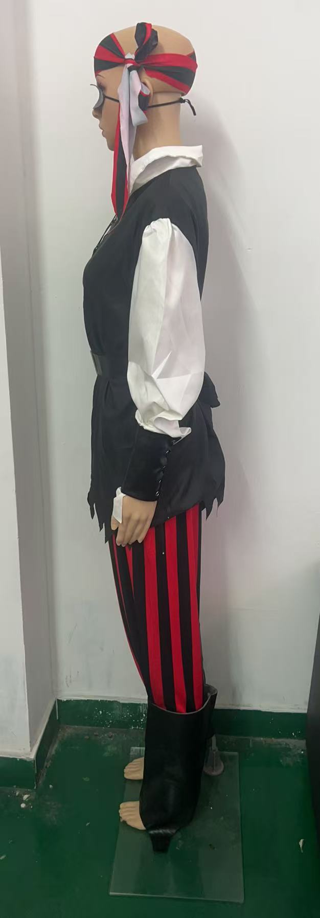 Halloween Pirate Dress up Costumes Stage Performance Costumes Holiday Party Performance Pirate Costumes
