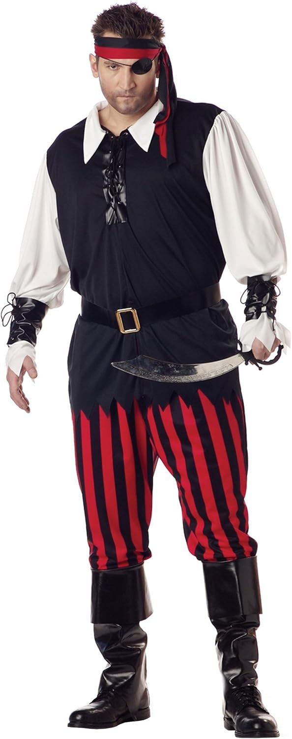 Halloween Pirate Dress up Costumes Stage Performance Costumes Holiday Party Performance Pirate Costumes