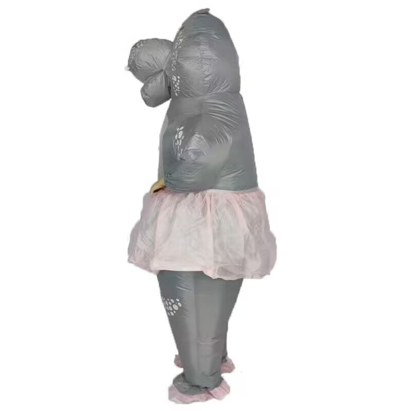 Cross-Border Popular Halloween Creative Cartoon Toys Party Activities Cute Animal Props Hippo Inflatable Costumes