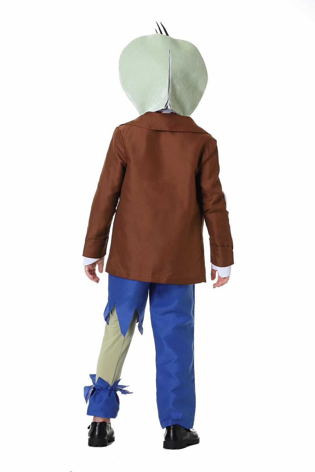 Foreign trade European and American children's men's Halloween cos clothes retro Plants vs Zombies cosplay costume suit