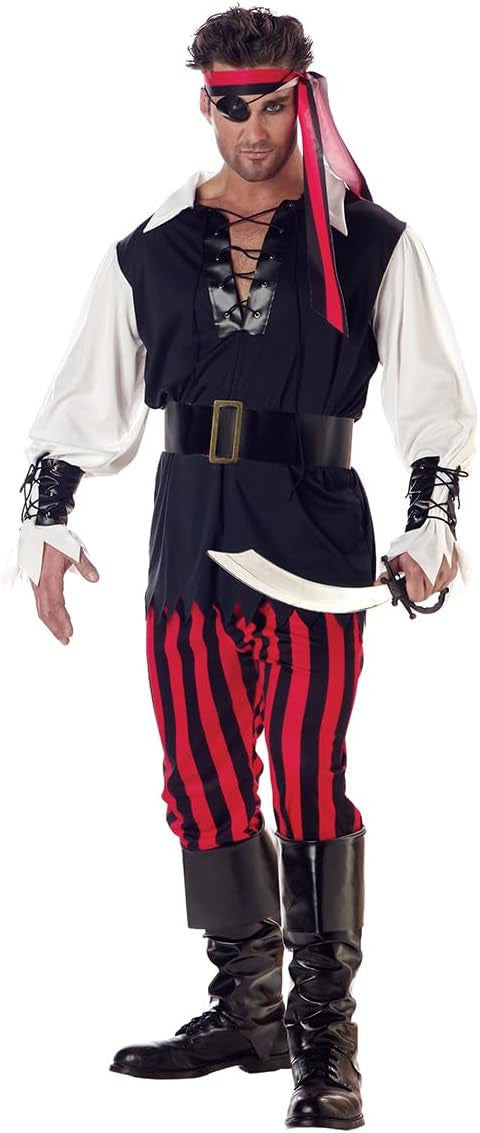 Halloween Pirate Dress up Costumes Stage Performance Costumes Holiday Party Performance Pirate Costumes