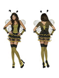 European and American Cross-Border Halloween Halloween Bee Ladybug Adult and Kidsren Cosplay Costumes Holiday Costumes