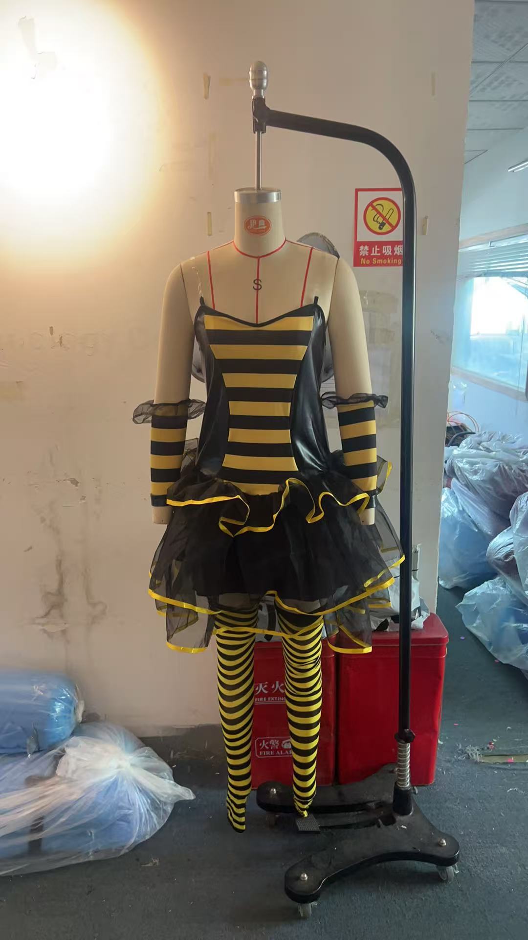 European and American Cross-Border Halloween Halloween Bee Ladybug Adult and Kidsren Cosplay Costumes Holiday Costumes