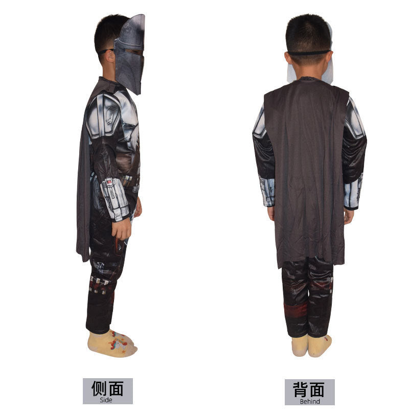 Halloween Kidsren's Cosplay Costumes Galaxy Bounty Hunter the Mandalorian Season 3 Costumes