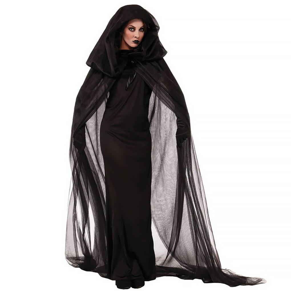 2024 Halloween Costumes Ghost Bride Witch Vampire Cosplay Performance Game Costumes Horror Performance Costumes