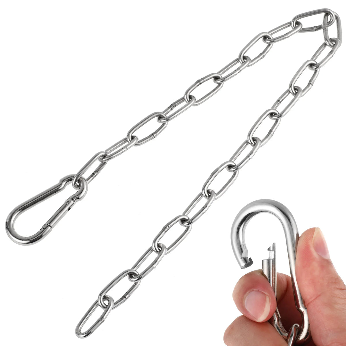 Fitness Extensive Chain Gym Down Chains Duty Heavy Dual Workout Pulley Attachment Tricep Fitness Device Handle Grip Accessories