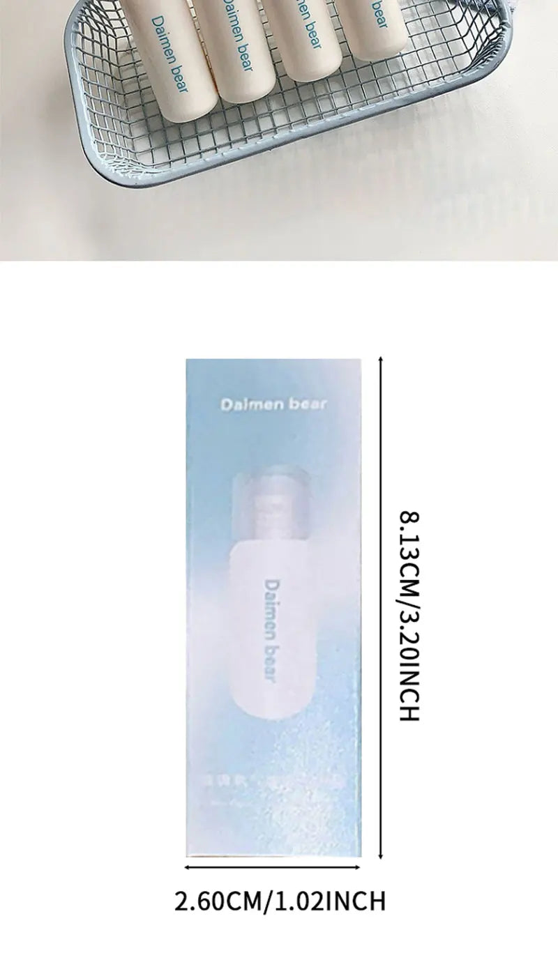 DaiMenBear Blue Oxygen Mirror Lip Gloss pseudo-natural Whitening for autumn and winter girls