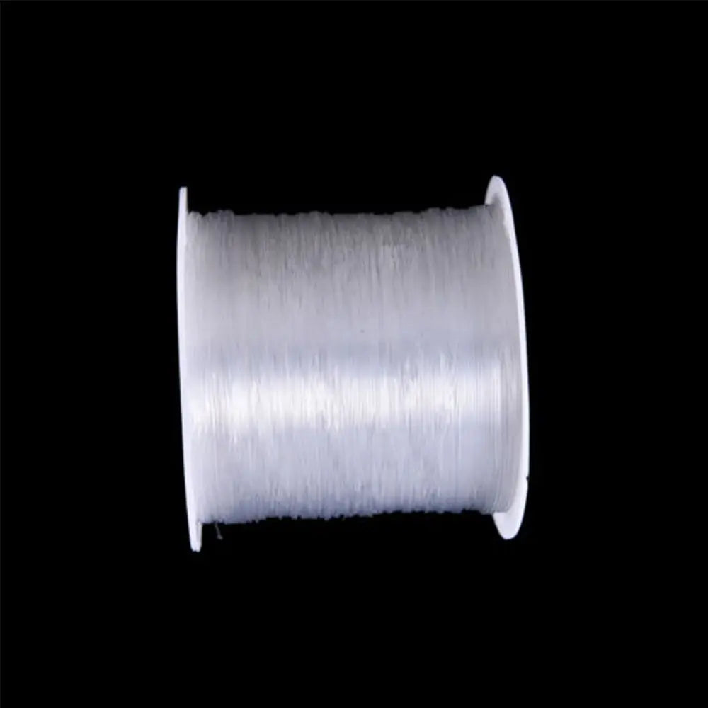 1 Roll Hot White Crystal Fishing Line Mixed 0.2 mm - 0.6 mm Thread Monofilament Strong Fish Wire Fishing Lines Nylon Braided