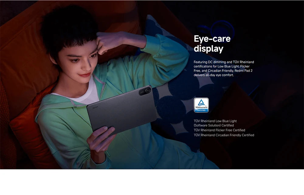 MediaTek Helio G100-Ultra Mi Tablet Global Version Wifi 11" 2.5K Crystal-clear Display MediaTek Helio G100-Ultra Mi Tablet  90Hz Display 9000mAh