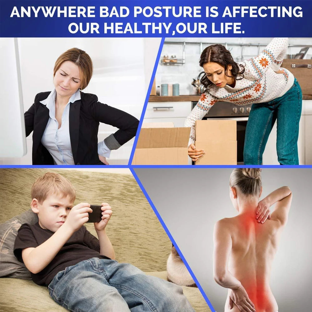 Posture Corrector for Men & Women (1PC) - Adjustable Back Brace for Shoulder Pain Relief & Instant Posture Improvement