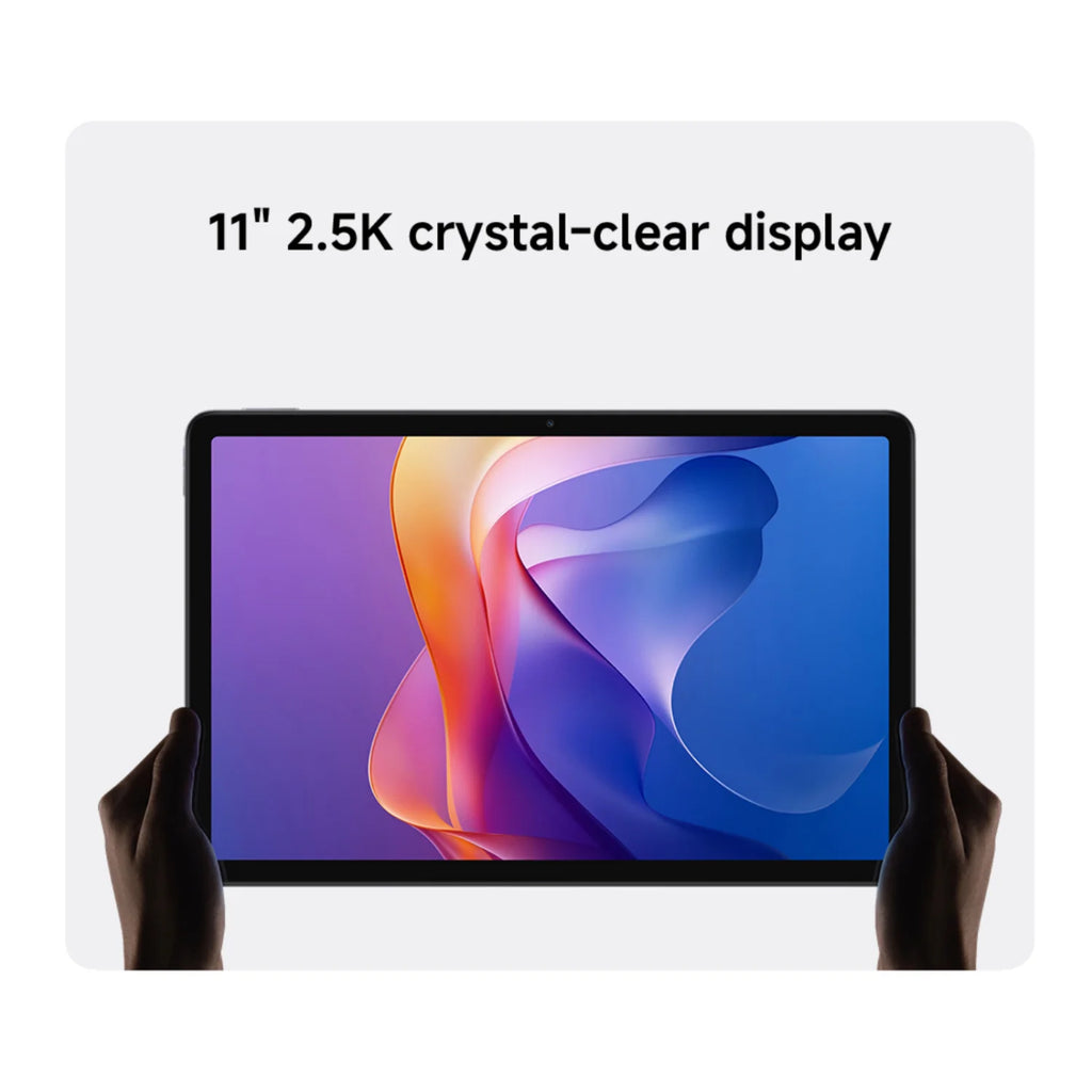 Xiaomi Redmi Pad 2 8+256GB WIFI Global Version MediaTek Helio G100-Ultra HyperOS 2 9000mAh 18W Charging 11" 90Hz 2.5K Display