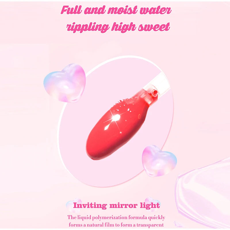 6pcs/set Lip Gloss - Mirror Moisturizing Autumn And Winter Pouting Lips - Long-lasting Lip Protection Oil Lip Beauty Care 2026