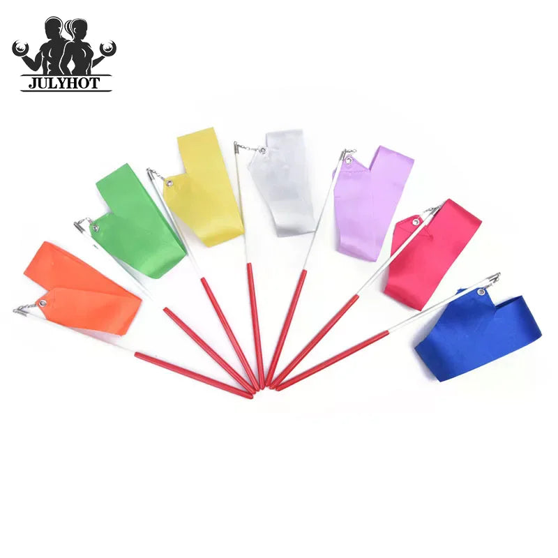 2m Professional Gym Ribbons Dance Ribbon Rhythmic Art Gymnastic Ballet Streamer