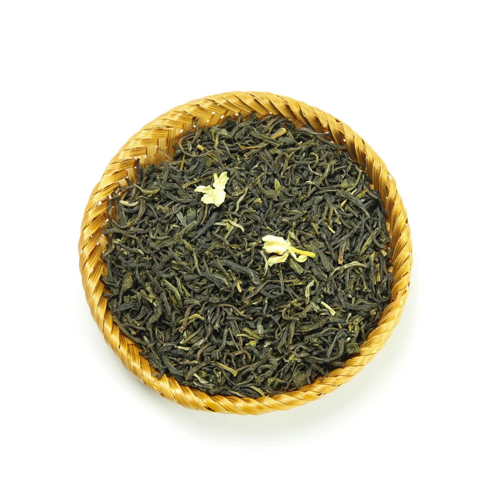 Factory Price Organic Vietnam Green Tea Jasmine Strong Aroma Loose Leaf Tea Kraft Paper Bags Cozy Jasmine Tea Leaves