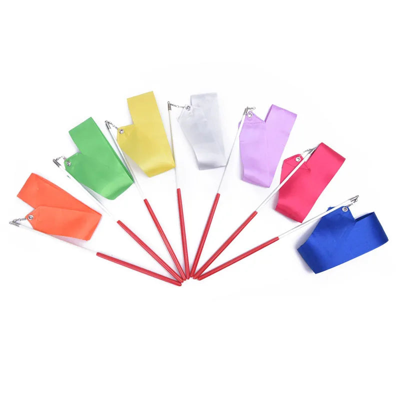 2m Professional Gym Ribbons Dance Ribbon Rhythmic Art Gymnastic Ballet Streamer