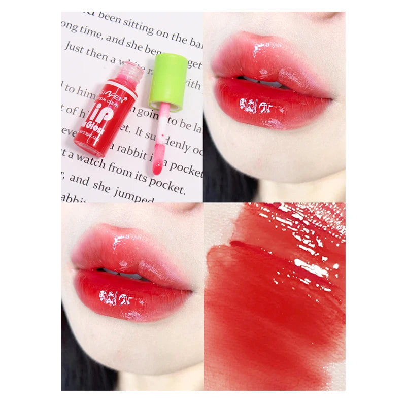 6pcs/set Lip Gloss - Mirror Moisturizing Autumn And Winter Pouting Lips - Long-lasting Lip Protection Oil Lip Beauty Care 2026