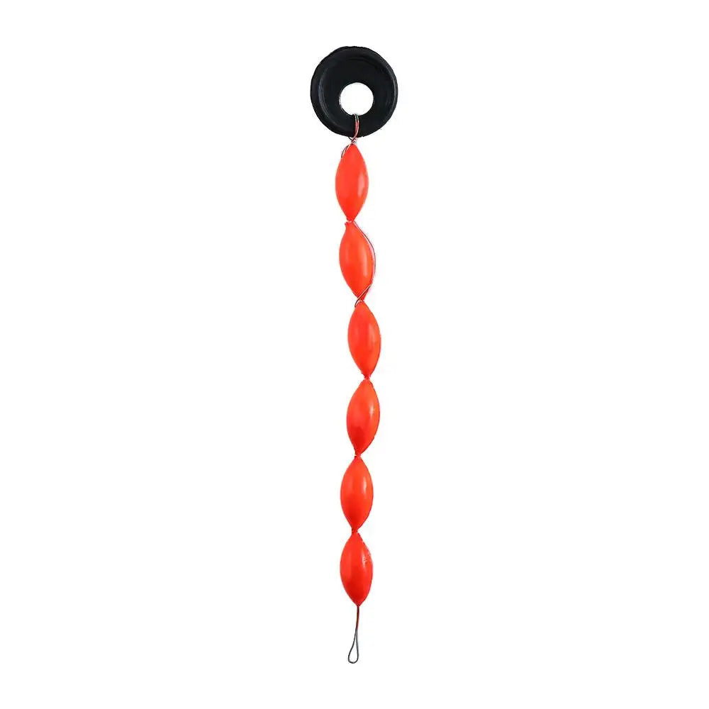 Fishing Float Fishing Buoys 6 In 1 Oval Stopper Seven Star Float Fishing Line Stopper Foam Space Bean String Type Fishing Float