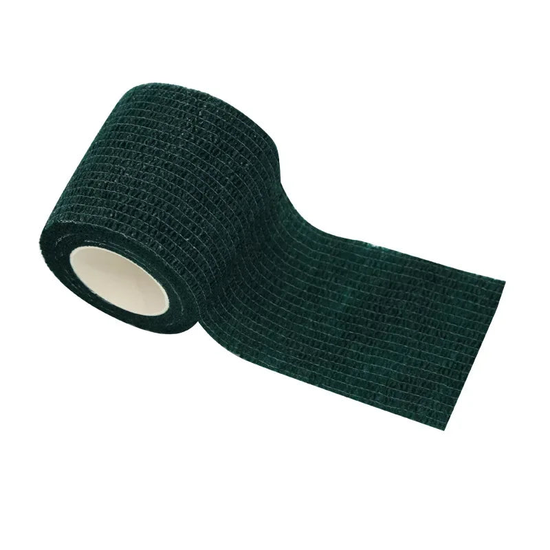 1Roll 2.5/5/10cm*4.8m Gauze motion Bandage Self-adhesive Breathable Elastic Bandages for Sports Fixing Finger Wrist Leg