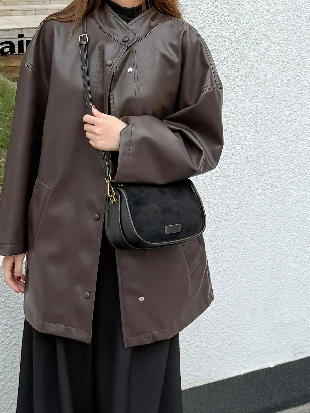 Genuine Matte Cowhide Women's Bag Autumn Winter, Elegant Soft Ladies Handle Bag, Fashion Versatile Shoulder Crossbody Handbag