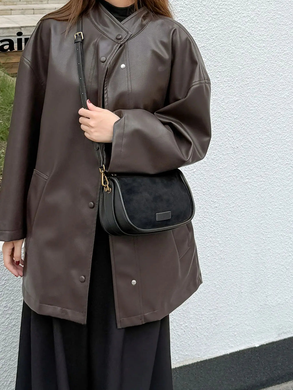 Genuine Matte Cowhide Women's Bag Autumn Winter, Elegant Soft Ladies Handle Bag, Fashion Versatile Shoulder Crossbody Handbag