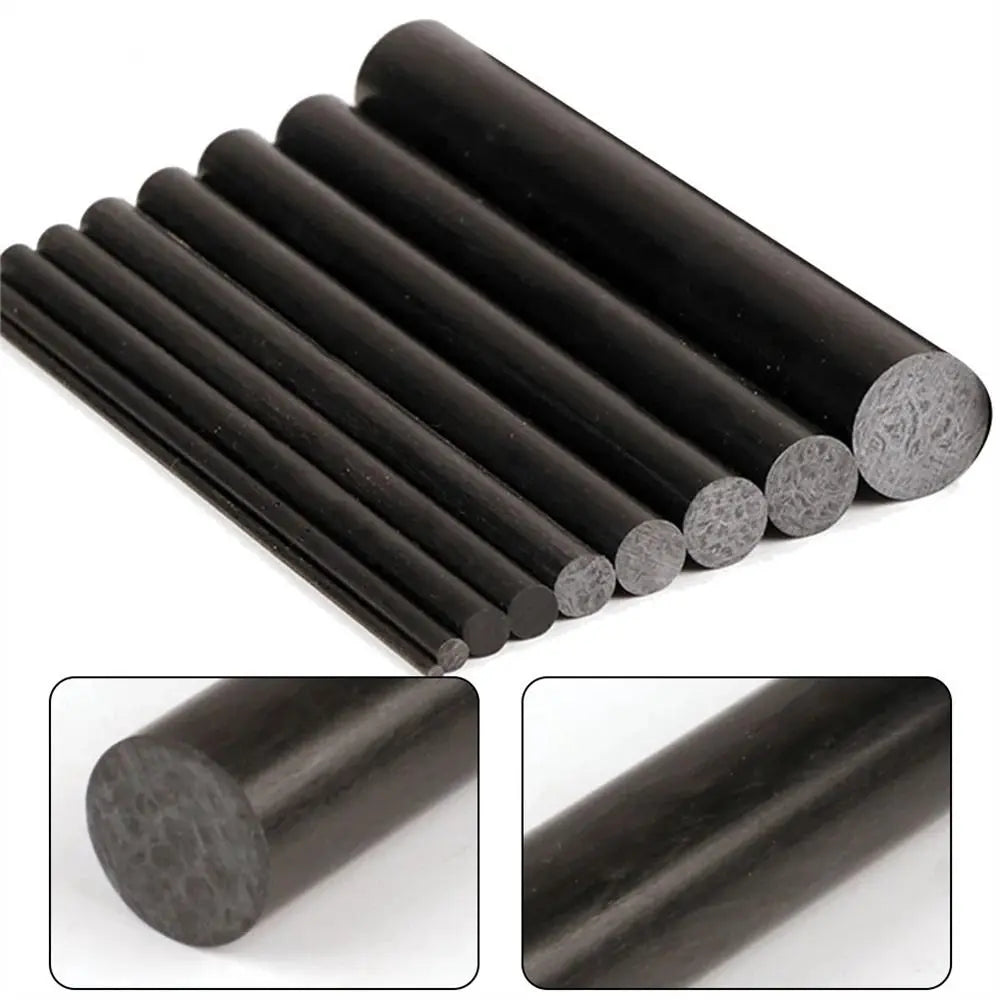 High Strength Carbon Fiber Sticks Wrapping Thread Light Weight Fishing Rod Repair Kit Reinforcement Rod 1mm~10mm