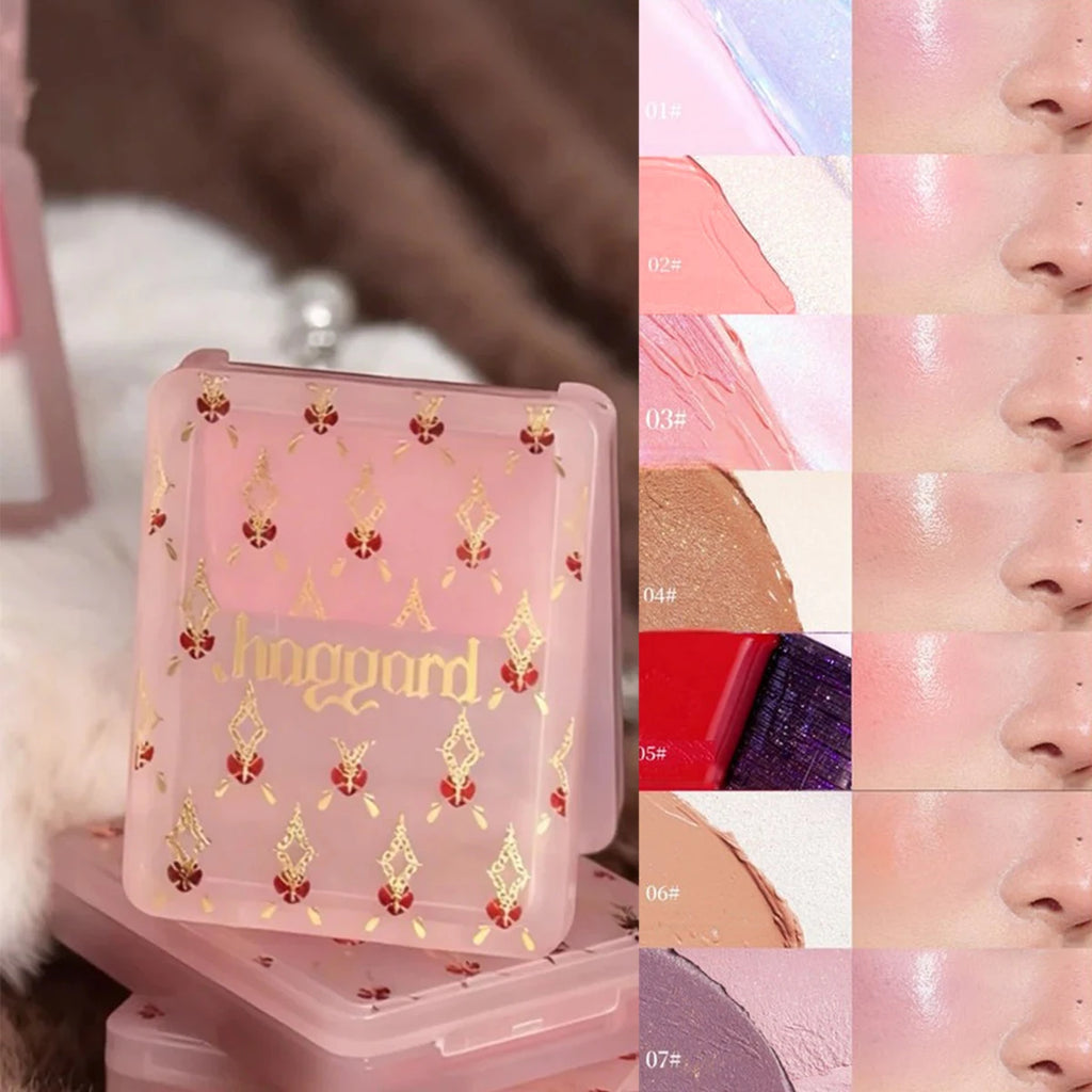 Haggard  Emo Monster Series 2-in-1 Cream Blush,Hydrating & Non-Greasy,Smooth & Blendable,Long-Lasting Pigmentation,Luxury Makeup