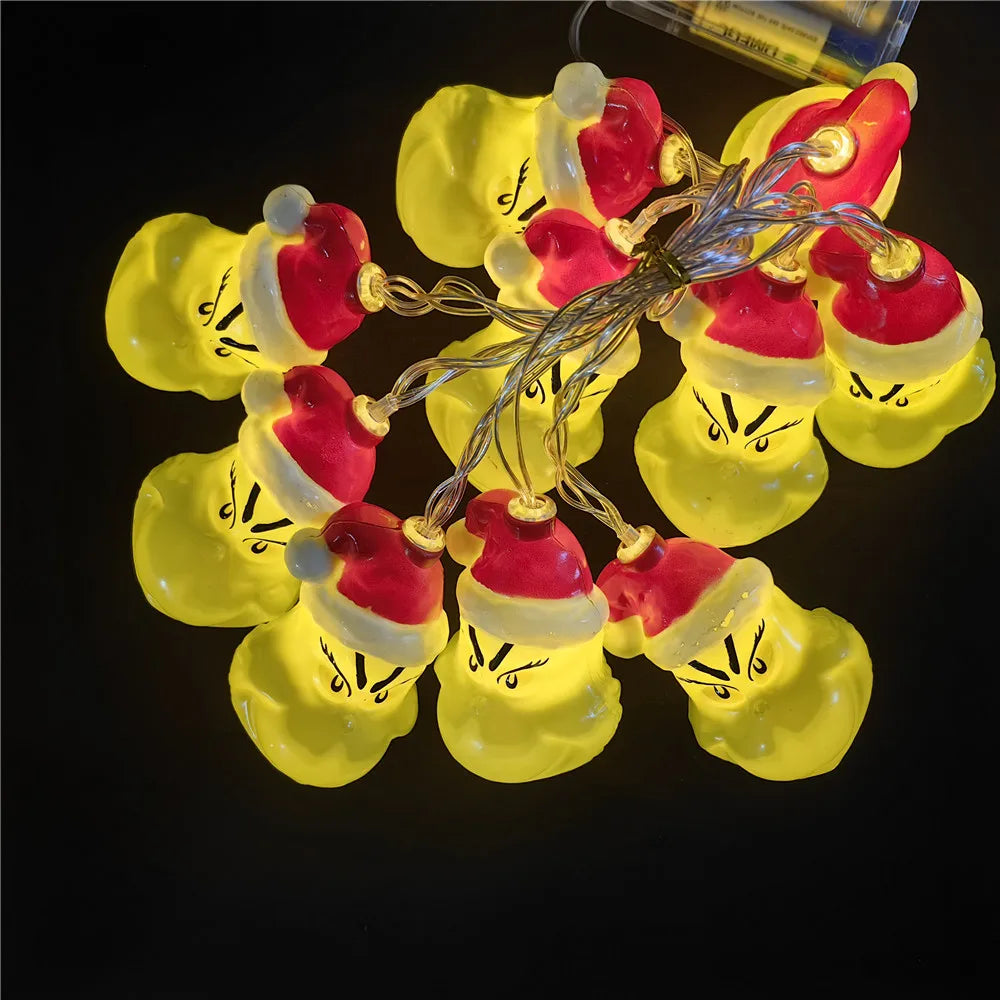 Christmas LED Lights String Lights Decorations for Tree Home Garden Indoor Outdoor Beads Halloween Day Holiday Decorations