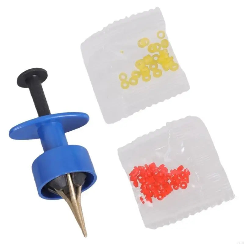 Fishing Terminal Tackle Pellet Bander Tool Set Pellet Baits Bander with Band