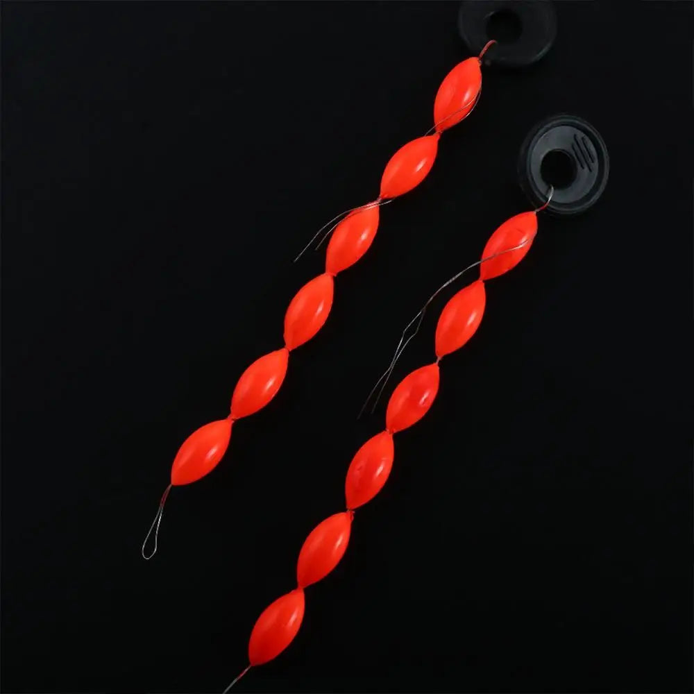 Fishing Float Fishing Buoys 6 In 1 Oval Stopper Seven Star Float Fishing Line Stopper Foam Space Bean String Type Fishing Float