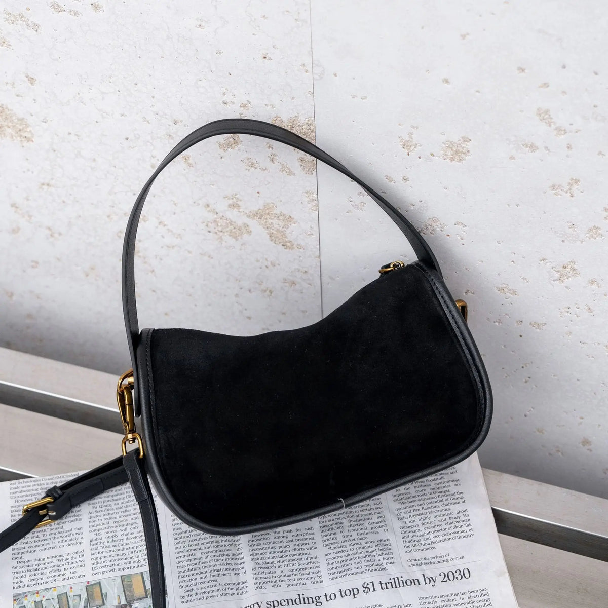 Genuine Matte Cowhide Women's Bag Autumn Winter, Elegant Soft Ladies Handle Bag, Fashion Versatile Shoulder Crossbody Handbag