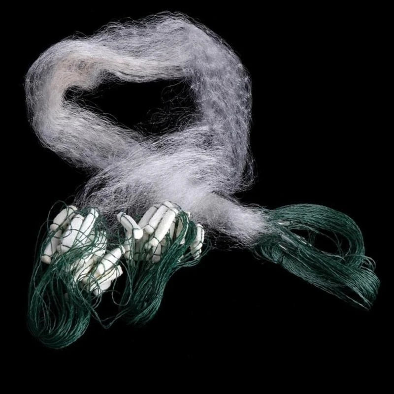8M/20M New Monofilament Fishing Net Single Layer Fish Gillnet With Float Trap For Outdoor Hobbies Fishingman Fishing Accessories
