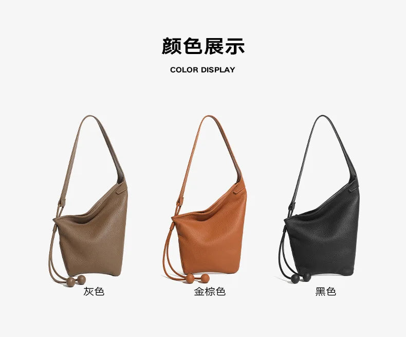YANATARI Genuine Leather Bag Handbags Shoulder Bag Tote Bags for Women Shopping Bag Luxury Bag Autumn/Winter Collection 2026