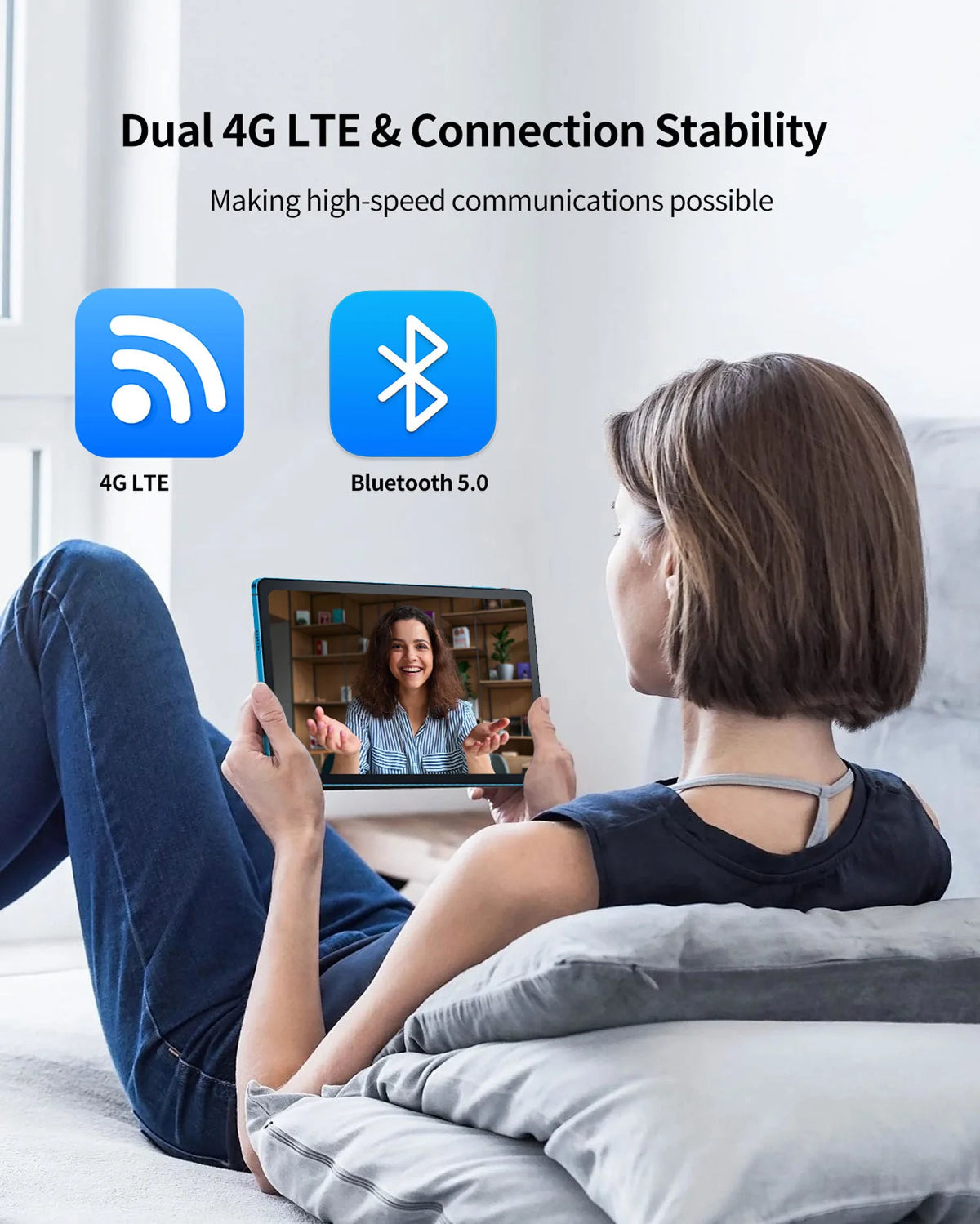 New Arrivals 10.95 Inch Android Tablets Octa Core Processor 8GB RAM 256GB ROM Android 13 Dual SIM Dual Cameras HD Screen 8000mAh