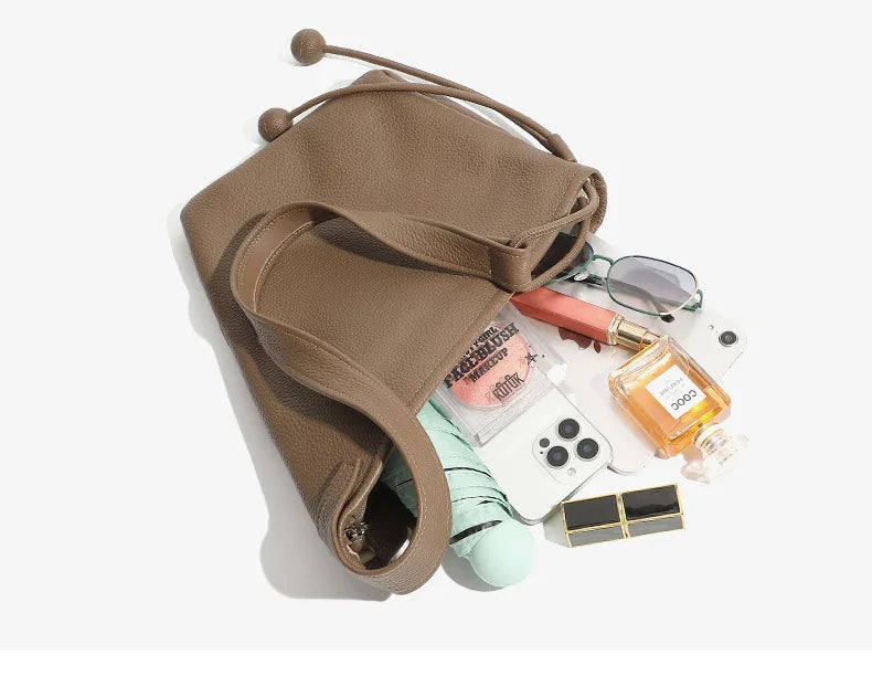 YANATARI Genuine Leather Bag Handbags Shoulder Bag Tote Bags for Women Shopping Bag Luxury Bag Autumn/Winter Collection 2026