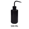 Curved Spout Cleaner Waterproof Eyebrow Remover Bottle Eyelash Extension Makeup Tool Eyelash Cleaning Washing Bottle 250/500ml