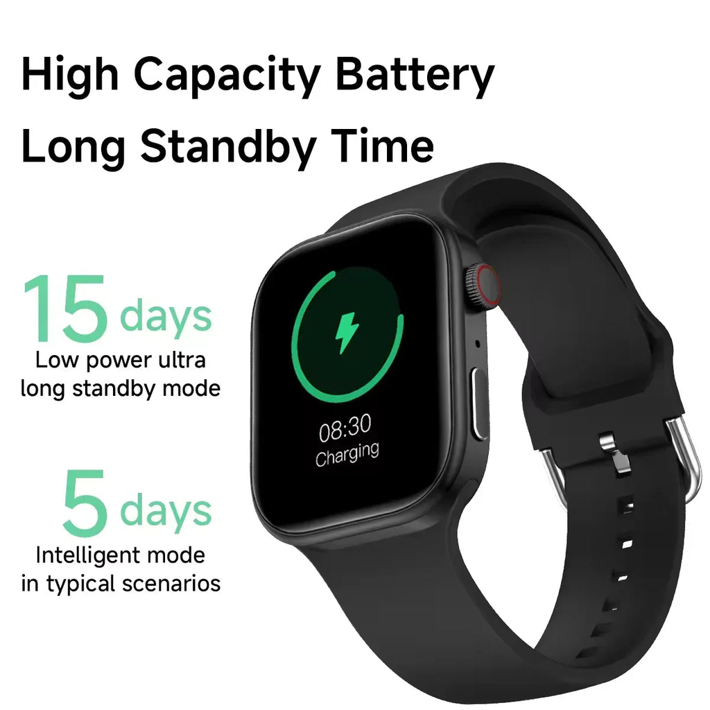 Smart Watch, Wireless Call/Dial, Multi-Sport Mode, Multiple APP Reminders, Suitable for Men and Women, Compatible with IPhone/An